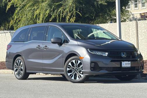 Modern Steel Metallic 2026 Honda Odyssey Elite