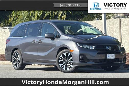 Modern Steel Metallic 2026 Honda Odyssey Elite