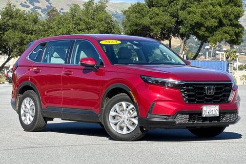 Radiant Red Metallic 2023 Honda CR-V LX