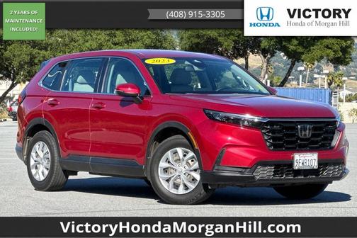 Radiant Red Metallic 2023 Honda CR-V LX