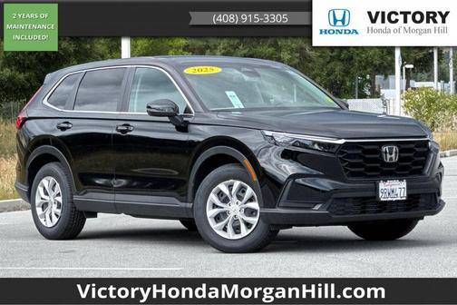 Black 2025 Honda CR-V LX