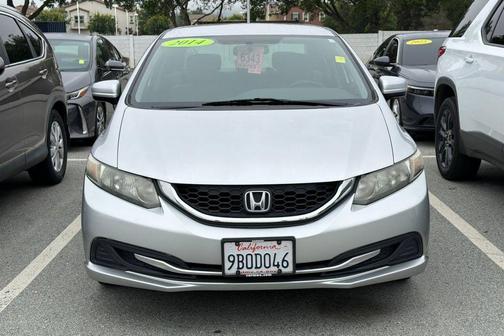 Crystal Black Pearl 2014 Honda Civic LX