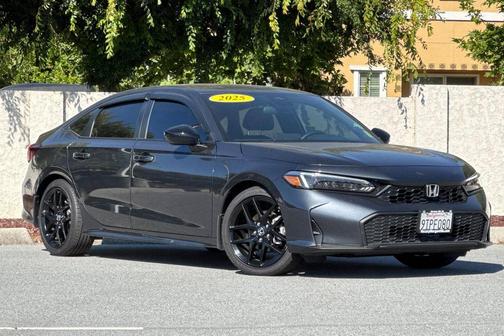 Meteorite Gray Metallic 2025 Honda Civic Sport