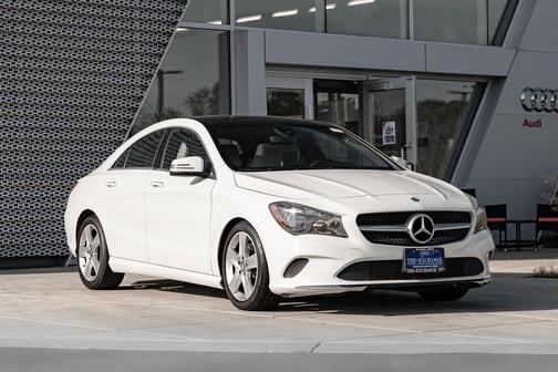 Cirrus White 2017 Mercedes-Benz CLA 250 4MATIC