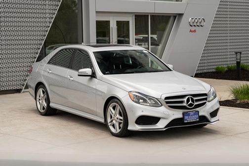 Iridium Silver Metallic 2014 Mercedes-Benz E-Class 4MATIC