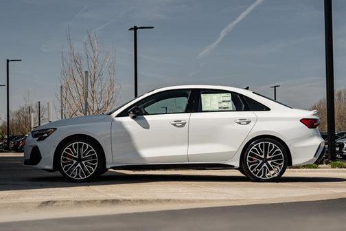 Glacier White Metallic 2026 Audi S3 TFSI quattro S tronic