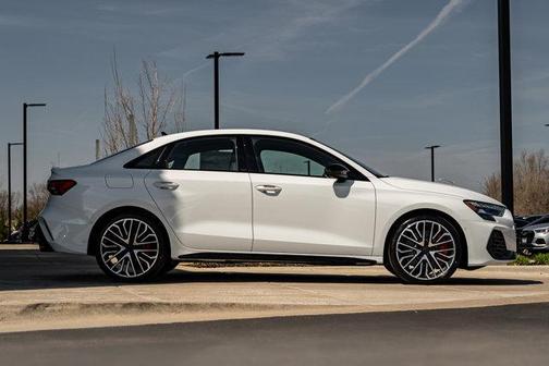 Glacier White Metallic 2026 Audi S3 TFSI quattro S tronic