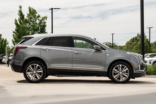 Satin Steel Metallic 2021 Cadillac XT5 Premium Luxury