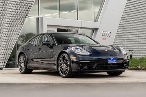 Blue 2021 Porsche Panamera 4