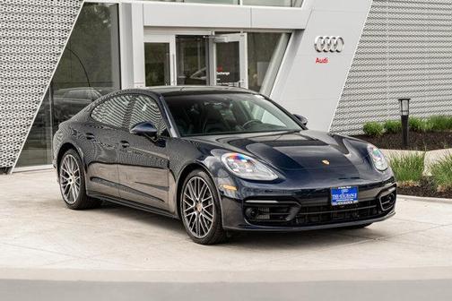 Blue 2021 Porsche Panamera 4