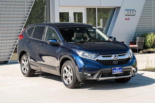 Obsidian Blue Pearl 2017 Honda CR-V EX-L