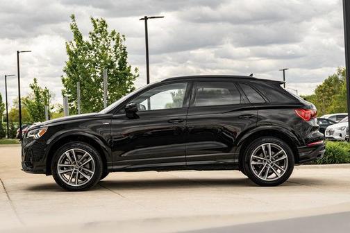 Black Metallic 2025 Audi Q3 Premium 45 TFSI S line quattro Tiptronic