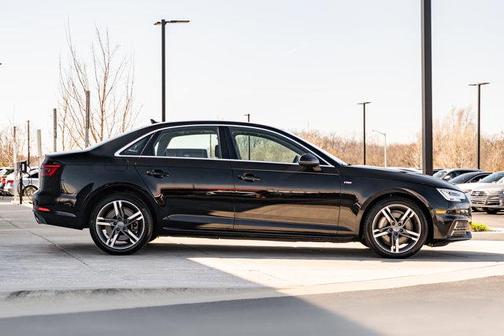 Mythos Black Metallic 2018 Audi A4 2.0T Tech Premium