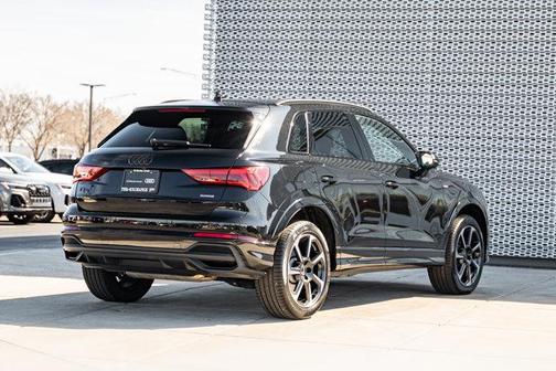 Mythos Black Metallic 2025 Audi Q3 45 S line Premium Plus