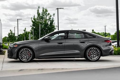 Daytona Gray Metallic 2025 Audi S5 Premium Plus TFSI quattro S tronic