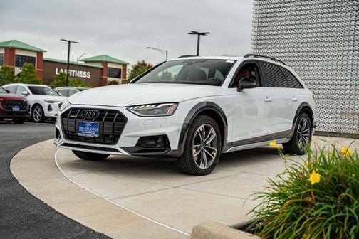 White 2023 Audi A4 allroad Prestige 45 TFSI quattro S tronic