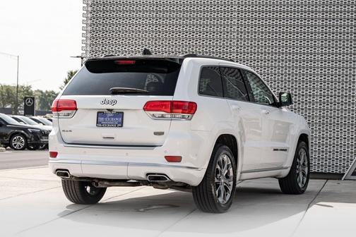 Bright White Clearcoat 2020 Jeep Grand Cherokee Summit