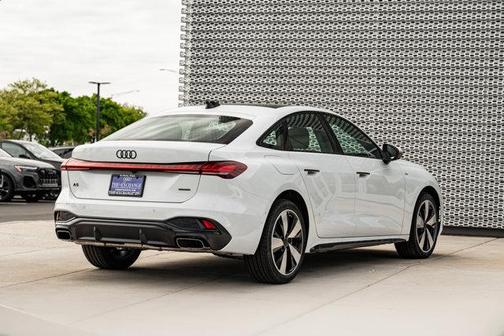 Glacier White Metallic 2026 Audi A5 Premium Plus TFSI quattro S tronic