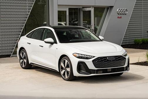 Glacier White Metallic 2026 Audi A5 Premium Plus TFSI quattro S tronic