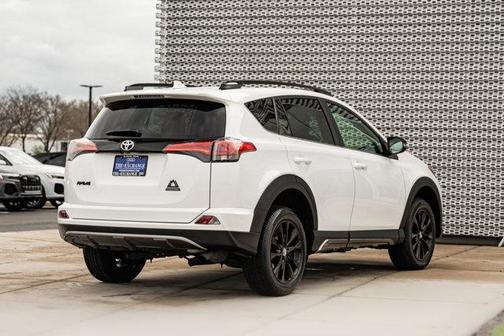 Super White 2018 Toyota RAV4 Adventure