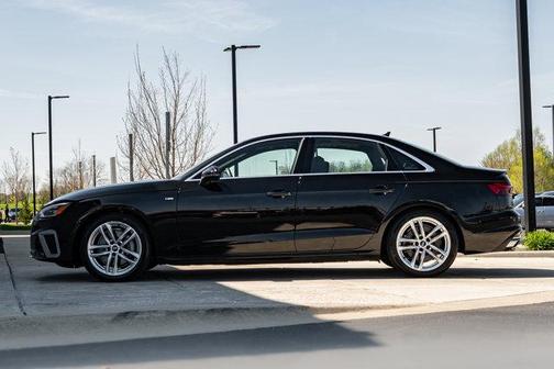 Mythos Black Metallic 2023 Audi A4 45 S line Premium Plus
