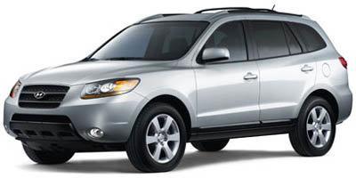 Silver 2007 Hyundai SANTA FE SE