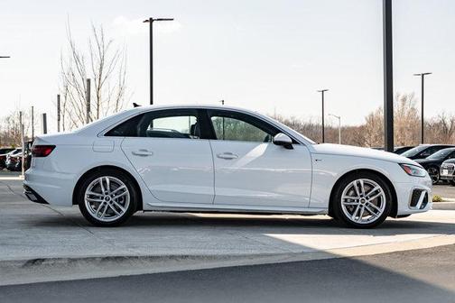 Glacier White Metallic 2023 Audi A4 45 S line Premium Plus
