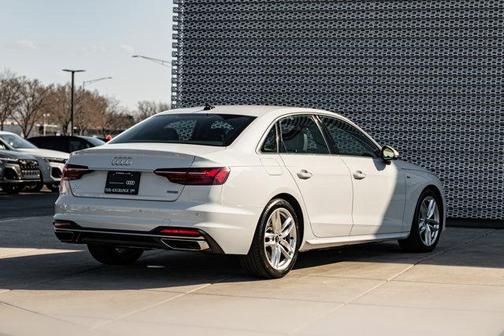Glacier White Metallic 2023 Audi A4 45 S line Premium Plus