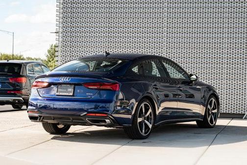Blue Metallic 2025 Audi A5 Sportback 45 S Line Premium Plus