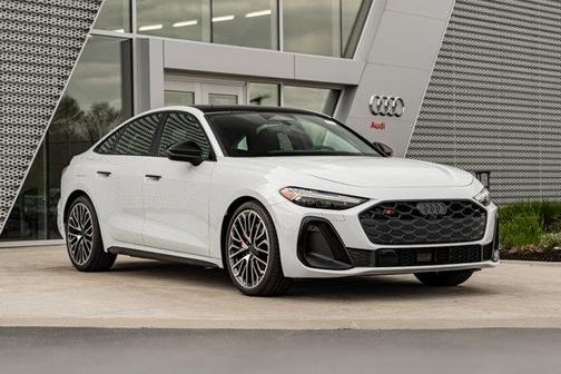 Glacier White Metallic 2026 Audi S5 Premium Plus TFSI quattro S tronic