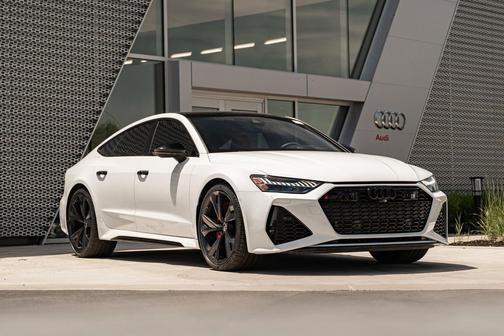 Glacier White Metallic 2022 Audi RS 7 4.0T