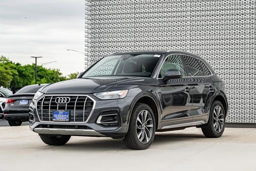 Gray Metallic 2021 Audi Q5 45 Premium Plus
