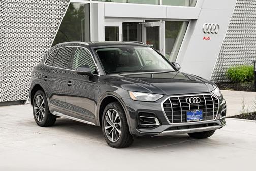 Gray Metallic 2021 Audi Q5 45 Premium Plus