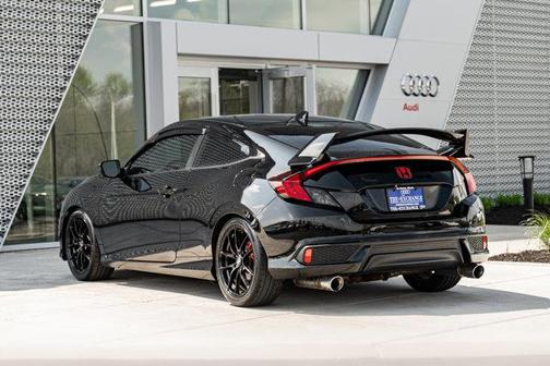 Black 2017 Honda Civic EX-L