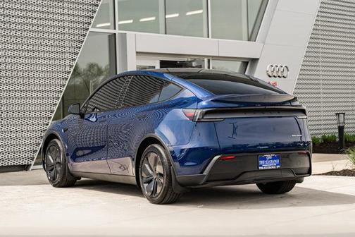 Deep Blue Metallic 2026 Tesla Model Y Long Range Launch Series
