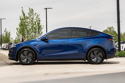 Deep Blue Metallic 2026 Tesla Model Y Long Range Launch Series