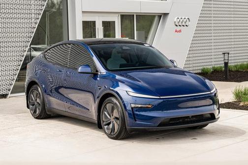 Deep Blue Metallic 2026 Tesla Model Y Long Range Launch Series