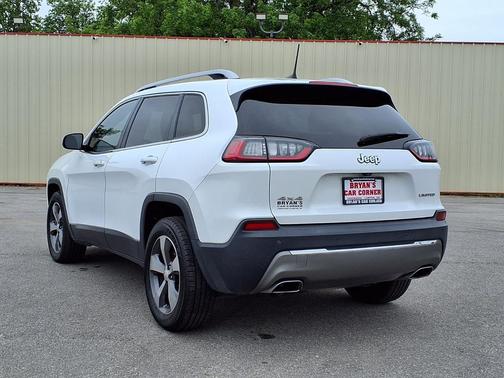 Bright White Clearcoat 2019 Jeep Cherokee Limited
