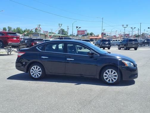 Super Black 2015 Nissan Sentra SV