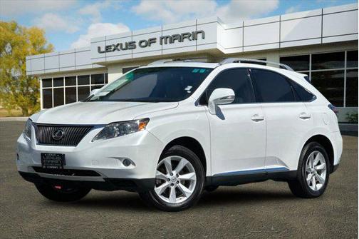 White 2010 Lexus RX 350 Base