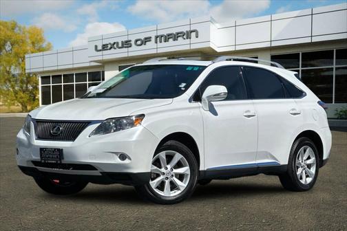 White 2010 Lexus RX 350 Base