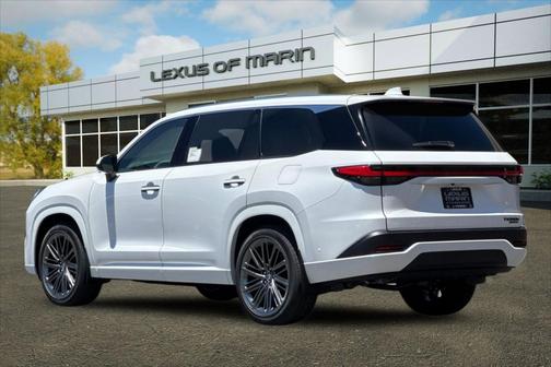 Wind Chill Pearl 2026 Lexus TX 550h+ Luxury