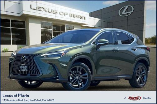Nori Green Pearl 2026 Lexus NX 450h+ Luxury
