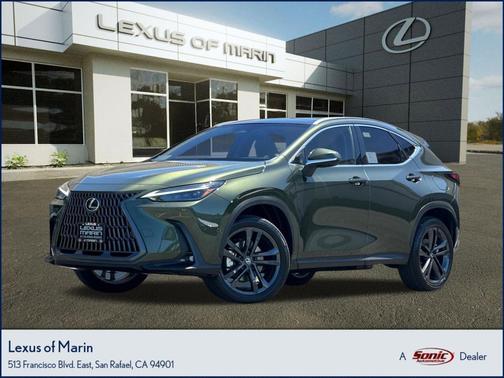 Nori Green Pearl 2026 Lexus NX 450h+ Luxury
