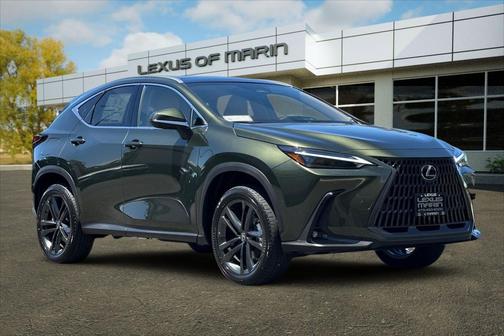 Nori Green Pearl 2026 Lexus NX 450h+ Luxury