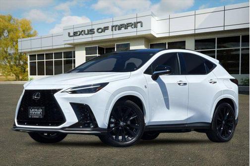 Ultra White 2026 Lexus NX 450h+ F SPORT Handling