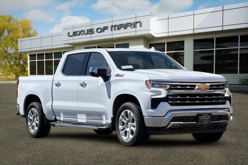 Summit White 2023 Chevrolet Silverado 1500 LTZ