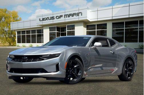 Sharkskin Metallic 2023 Chevrolet Camaro RWD Coupe LT1