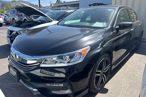 Crystal Black Pearl 2017 Honda Accord Sport