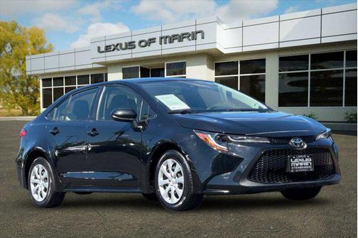 Black Sand Pearl 2021 Toyota Corolla LE